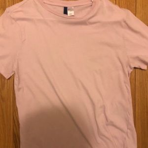 Pink long tee